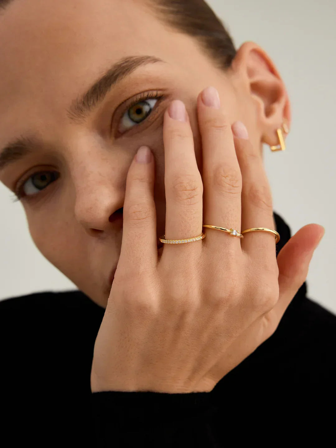 Pave Team Ring