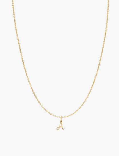 Cursive Letter Necklace Bundle