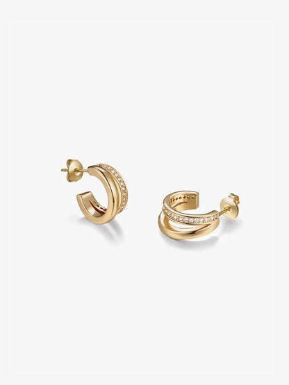 Double Semicircle Hoops