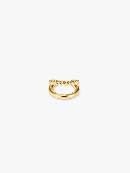Twist Double Ear Cuff