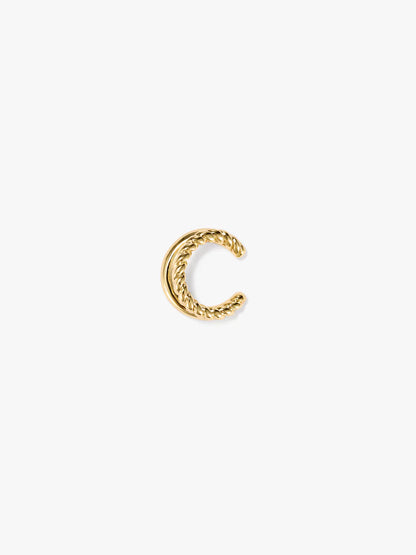 Twist Double Ear Cuff