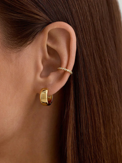 Medium Chunky Hoops