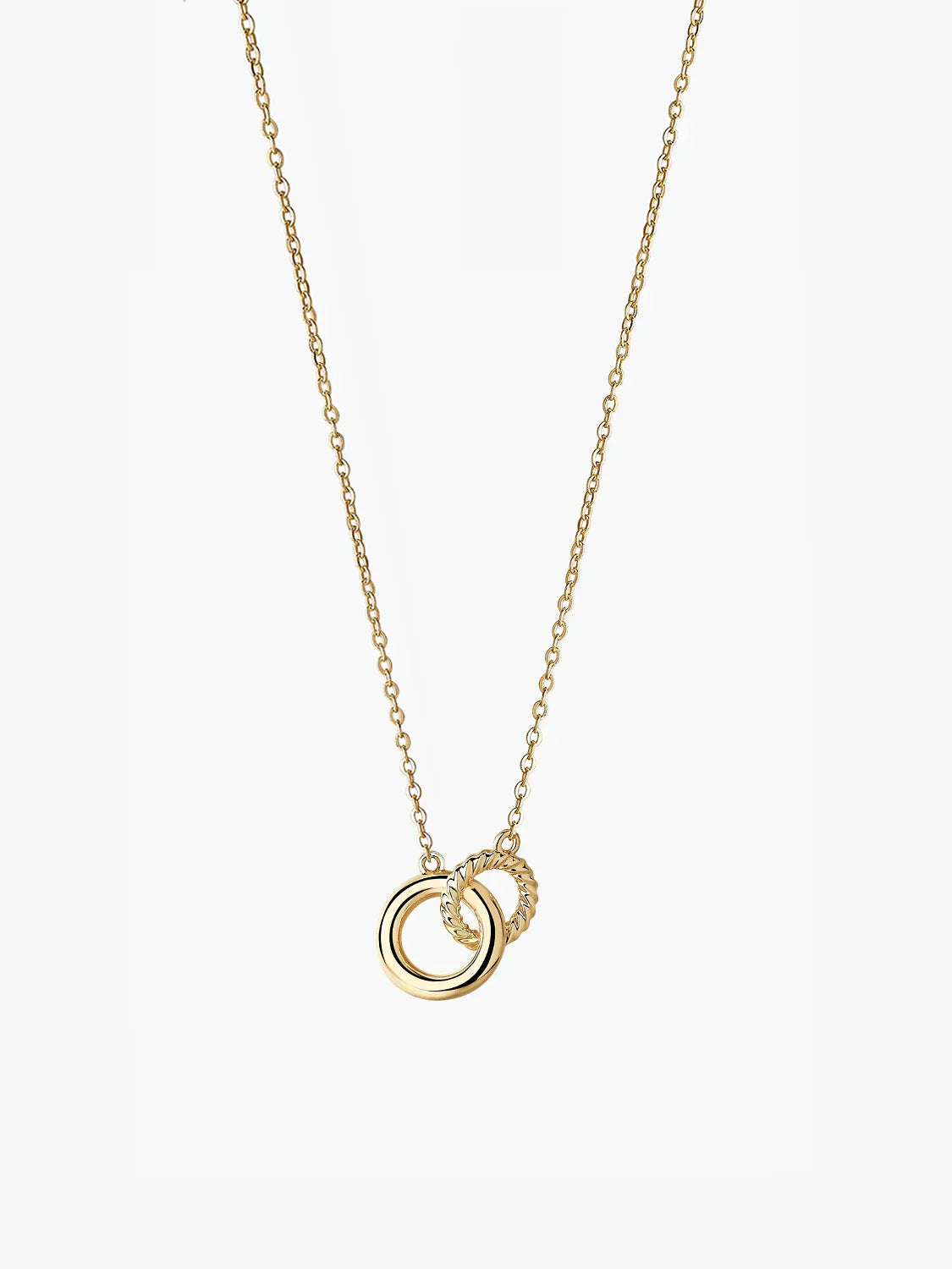 Interlocking Circle Necklace