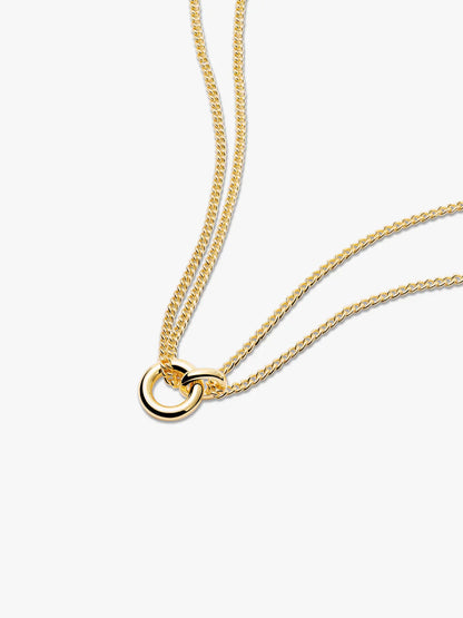 Linked Layered Necklace