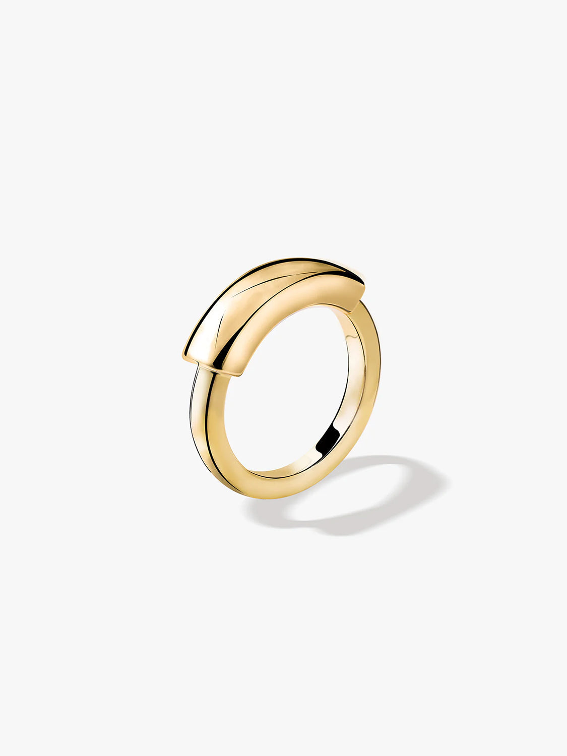 Silver Tube Ring