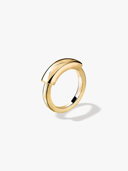 Silver Tube Ring