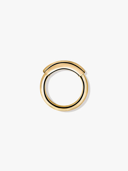 Silver Tube Ring