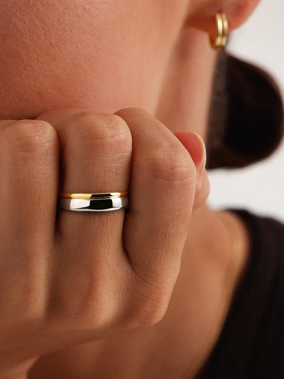 Mixed Bold Band Ring