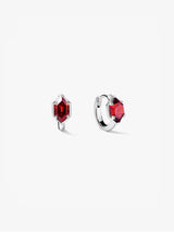 Silver/Red