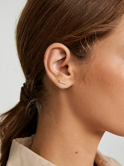 Petite Bar Studs