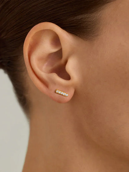 Petite Bar Studs