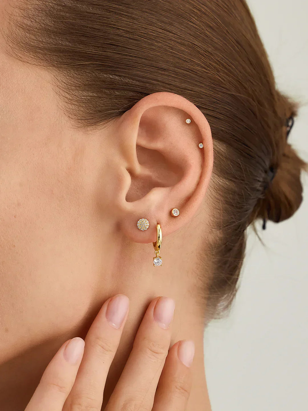 Tiny Sapphire Studs
