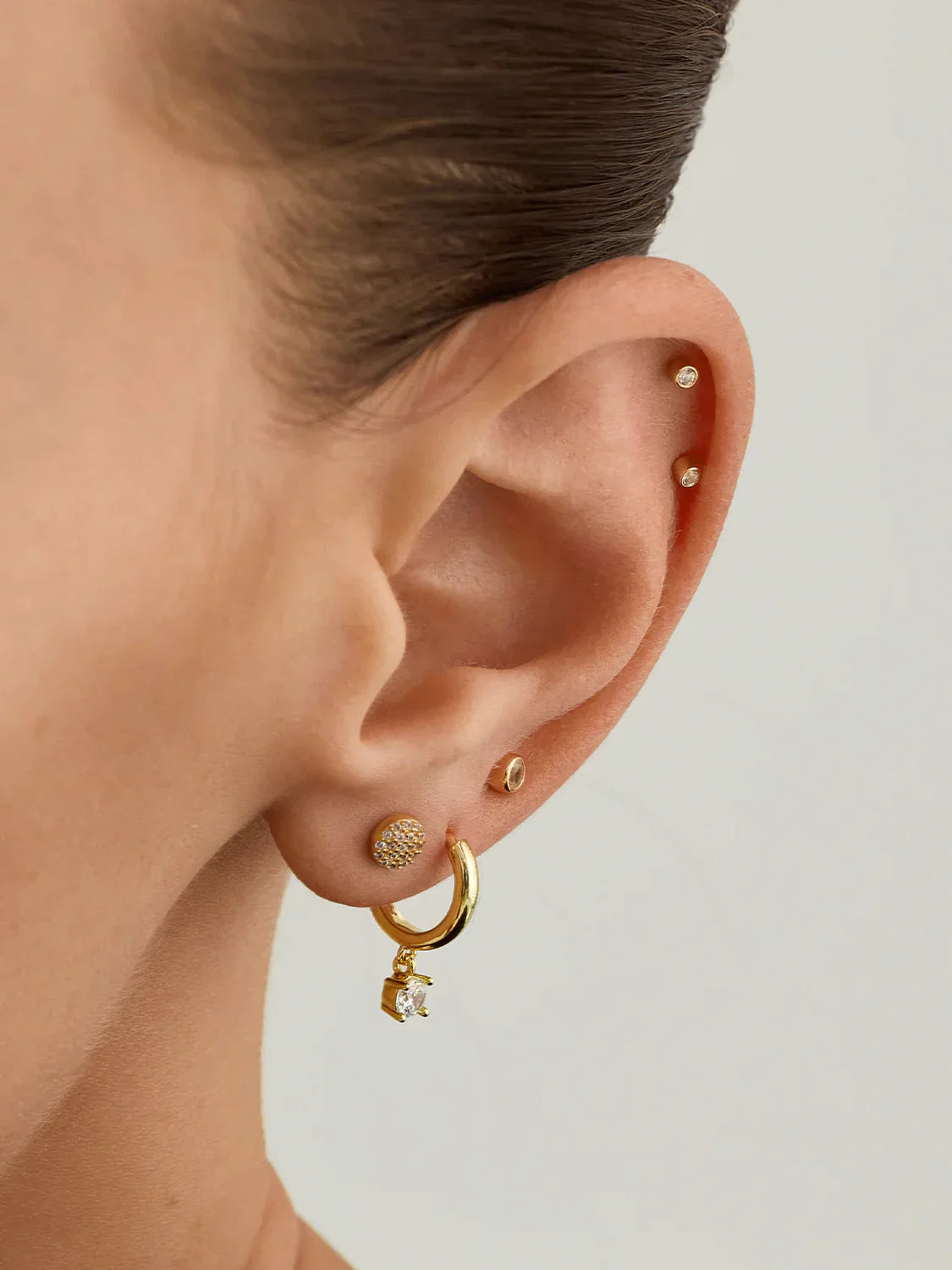 Tiny Sapphire Studs