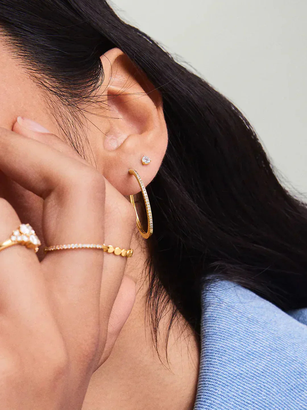 Mini Sapphire Studs
