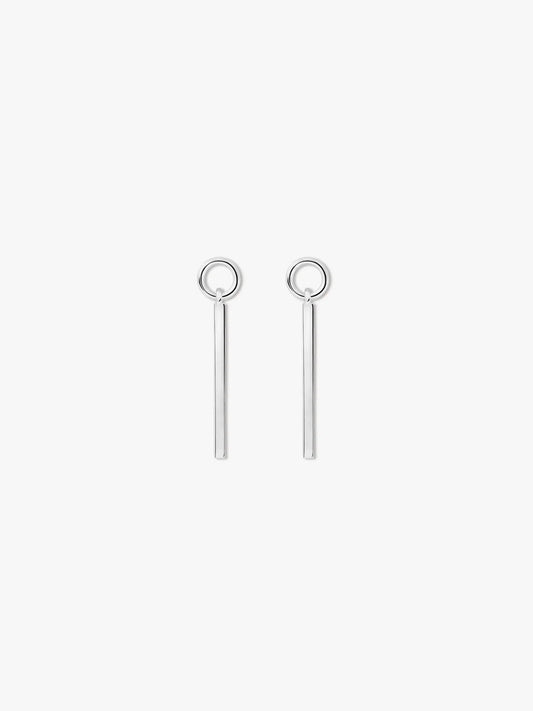 Bar Hoop Charm