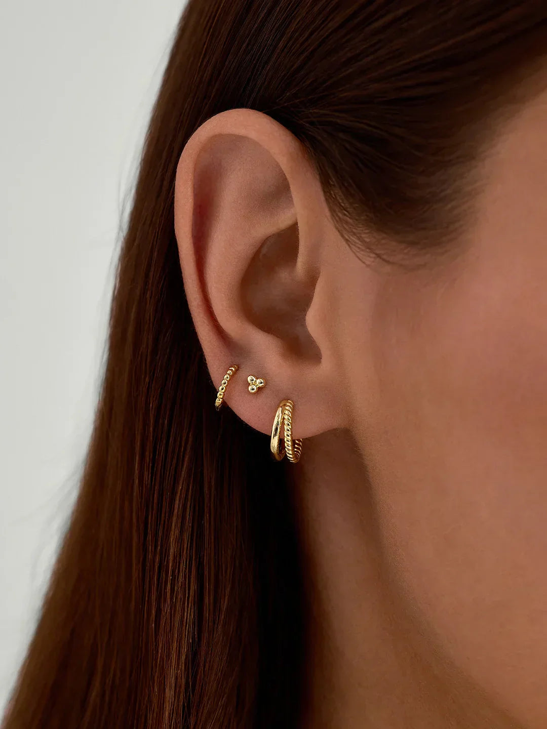 Trio Sphere Studs