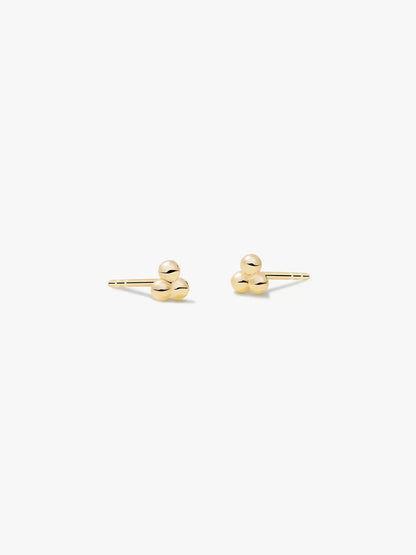 Trio Sphere Studs