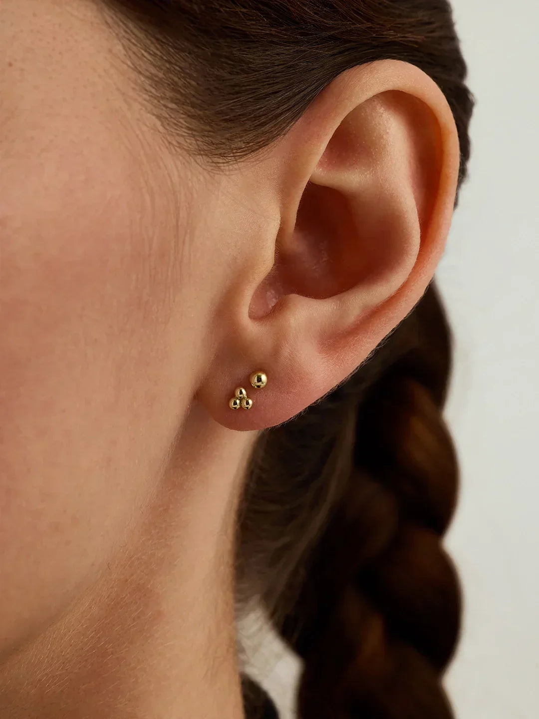 Trio Sphere Studs