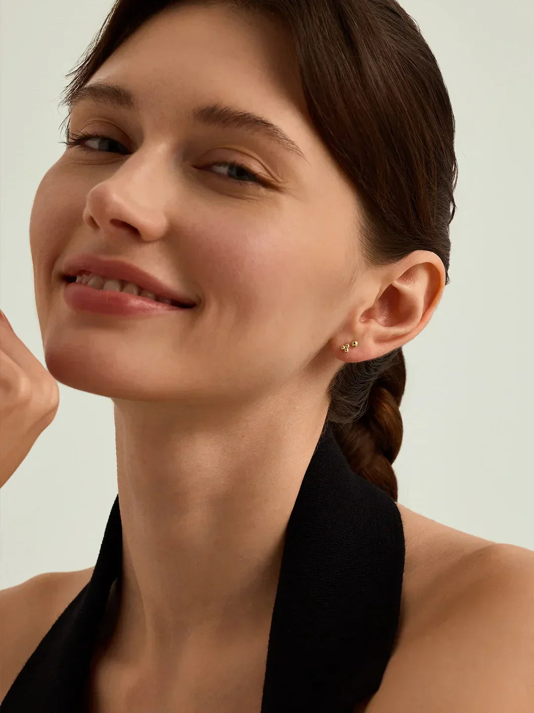 Trio Sphere Studs