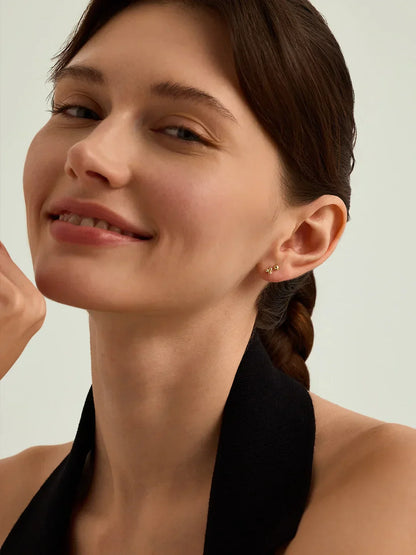 Trio Sphere Studs