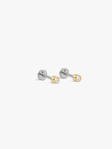 Gold/White