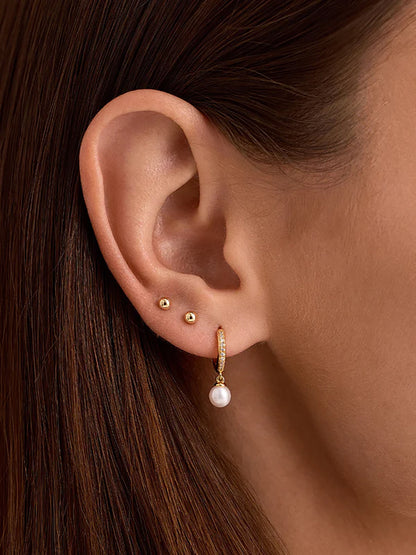 Mini Sphere Flat Back Studs