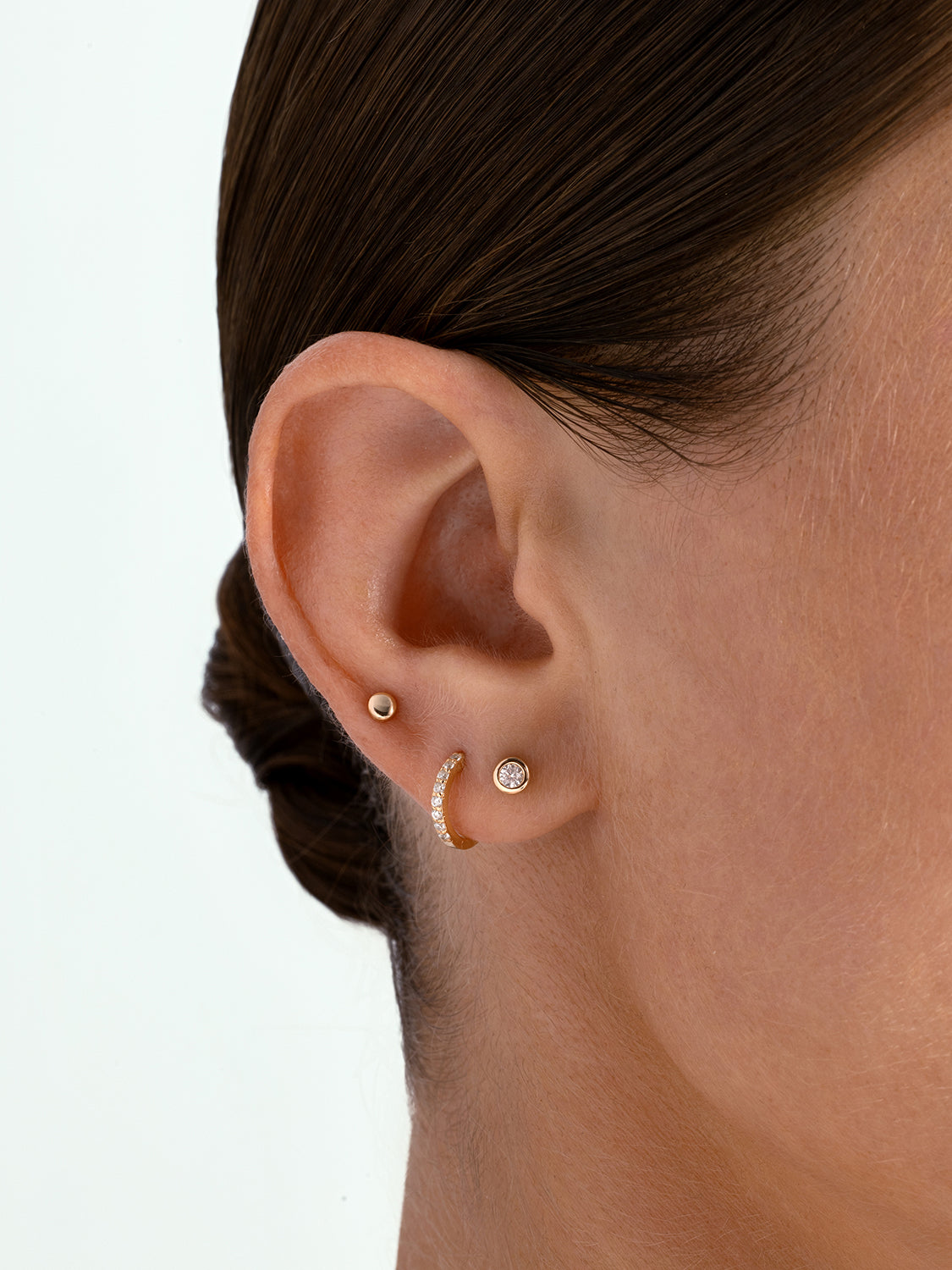 Mini Sapphire Flat Back Studs