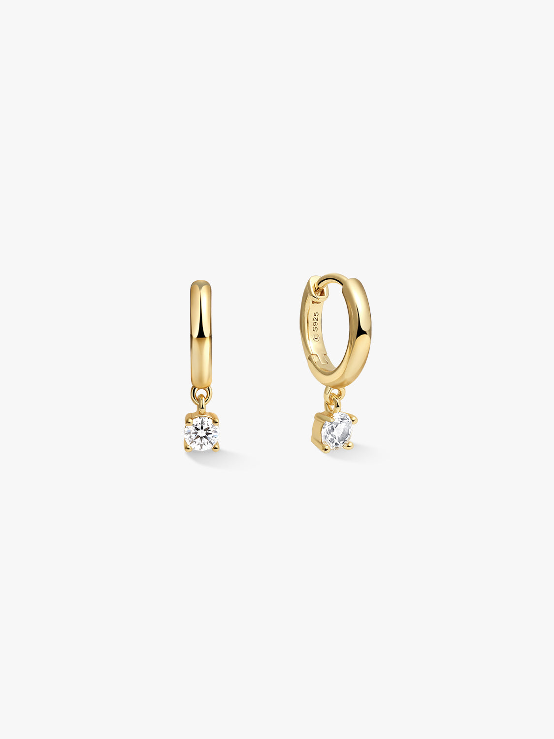 Round Diamond Drops