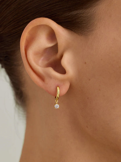 Round Diamond Drops