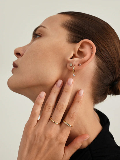 Round Diamond Drops