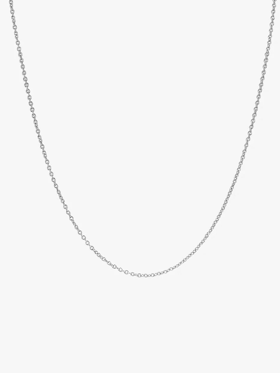 Silver Basic Chain Necklace