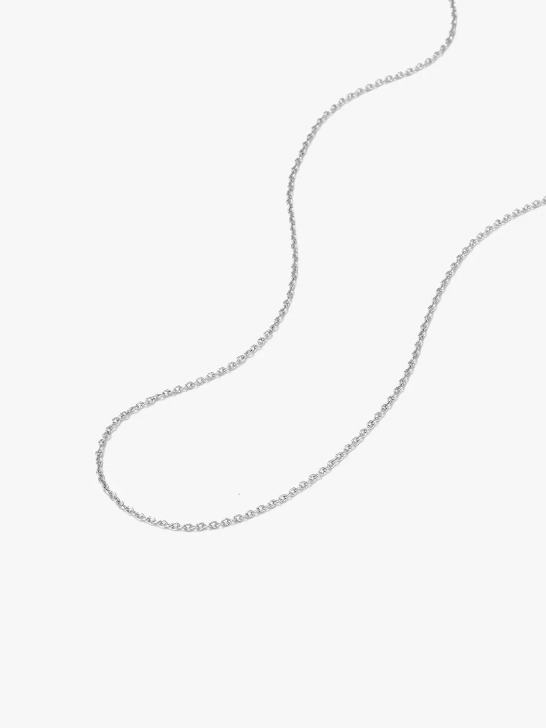 Silver Basic Chain Necklace