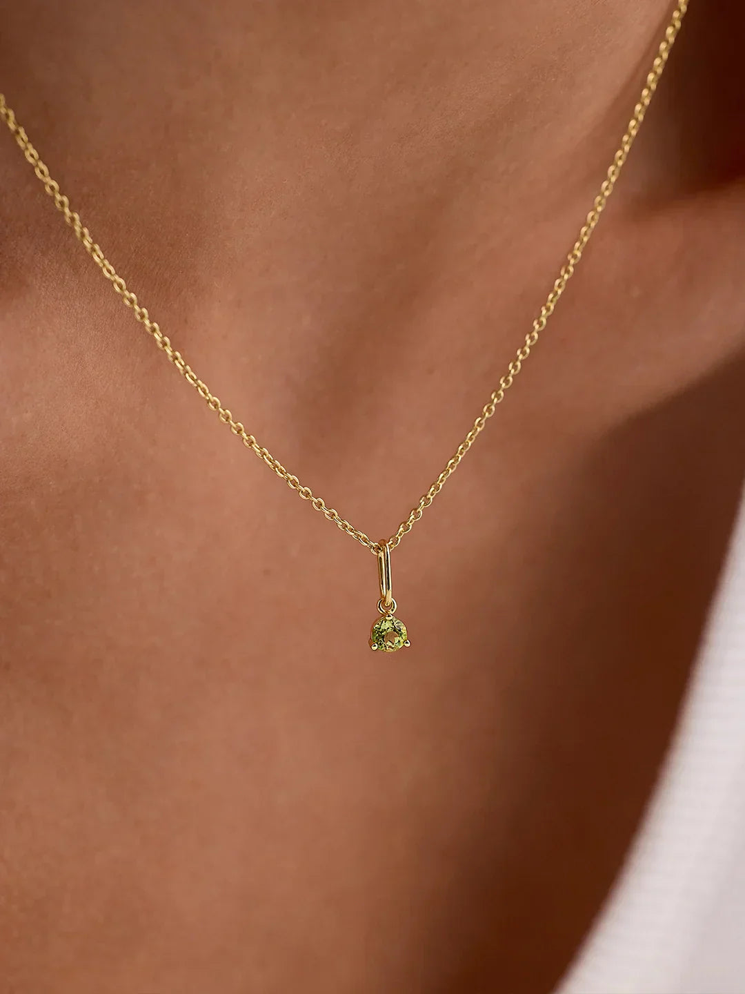 Peridot Charm