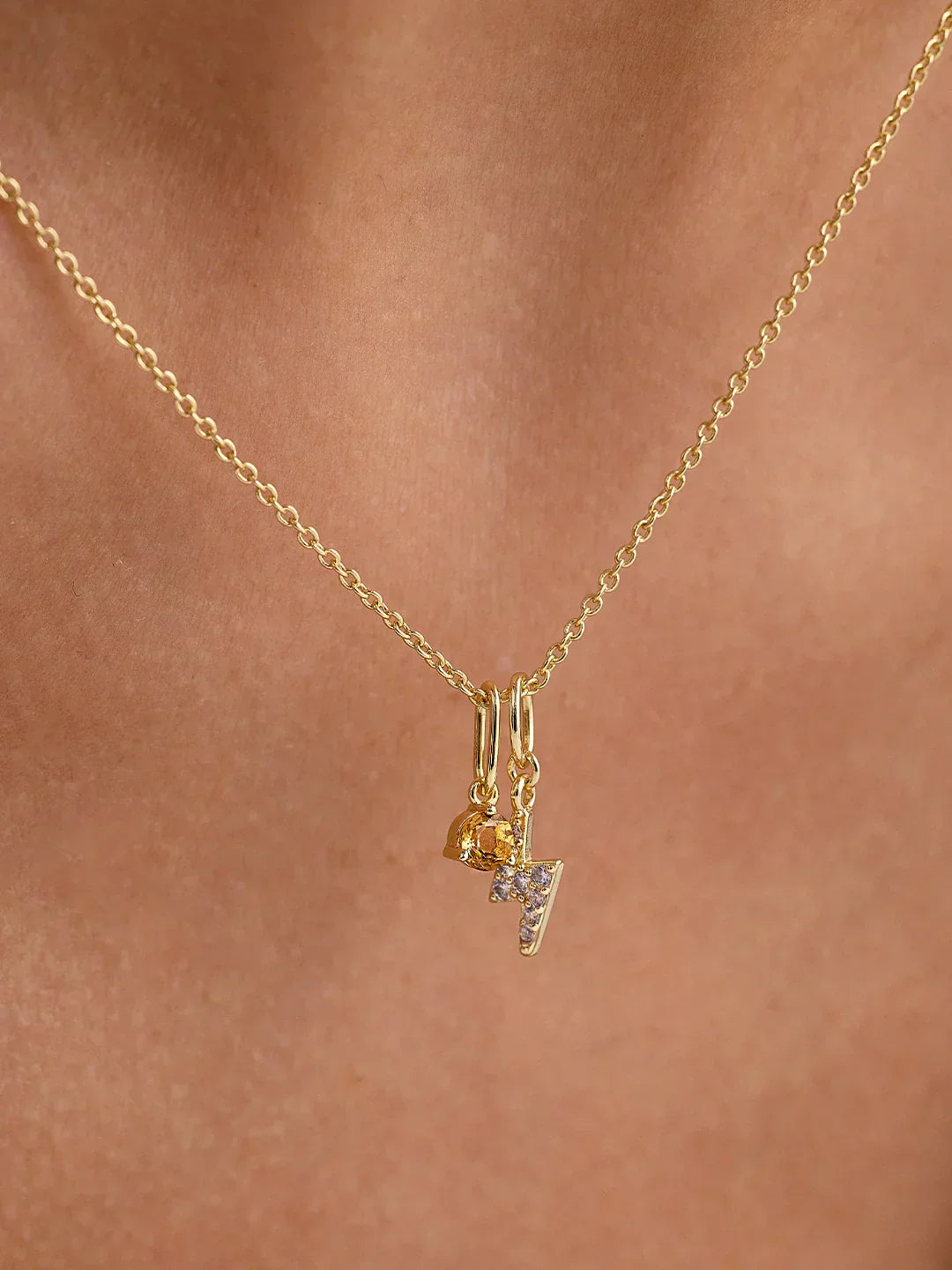 Citrine Charm