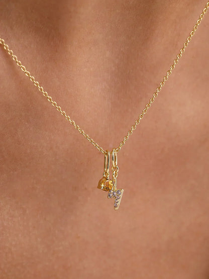 Citrine Charm