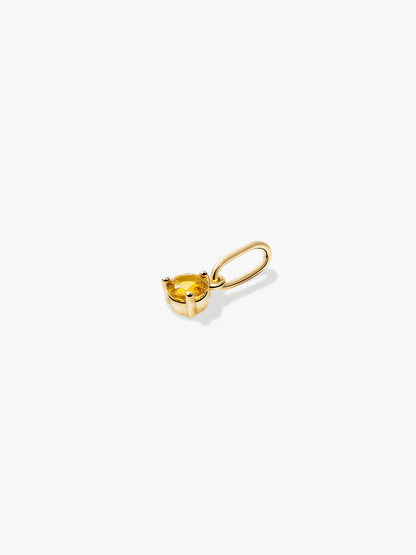 Citrine Charm