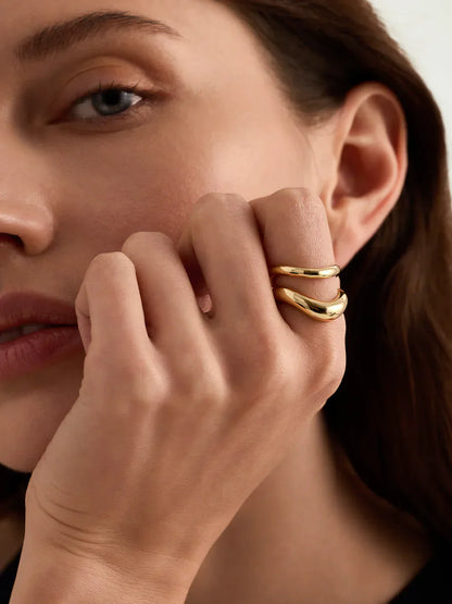 Dome Wave Ring