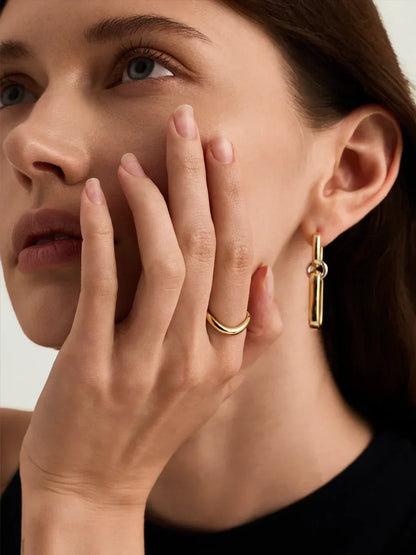 Slim Wave Ring