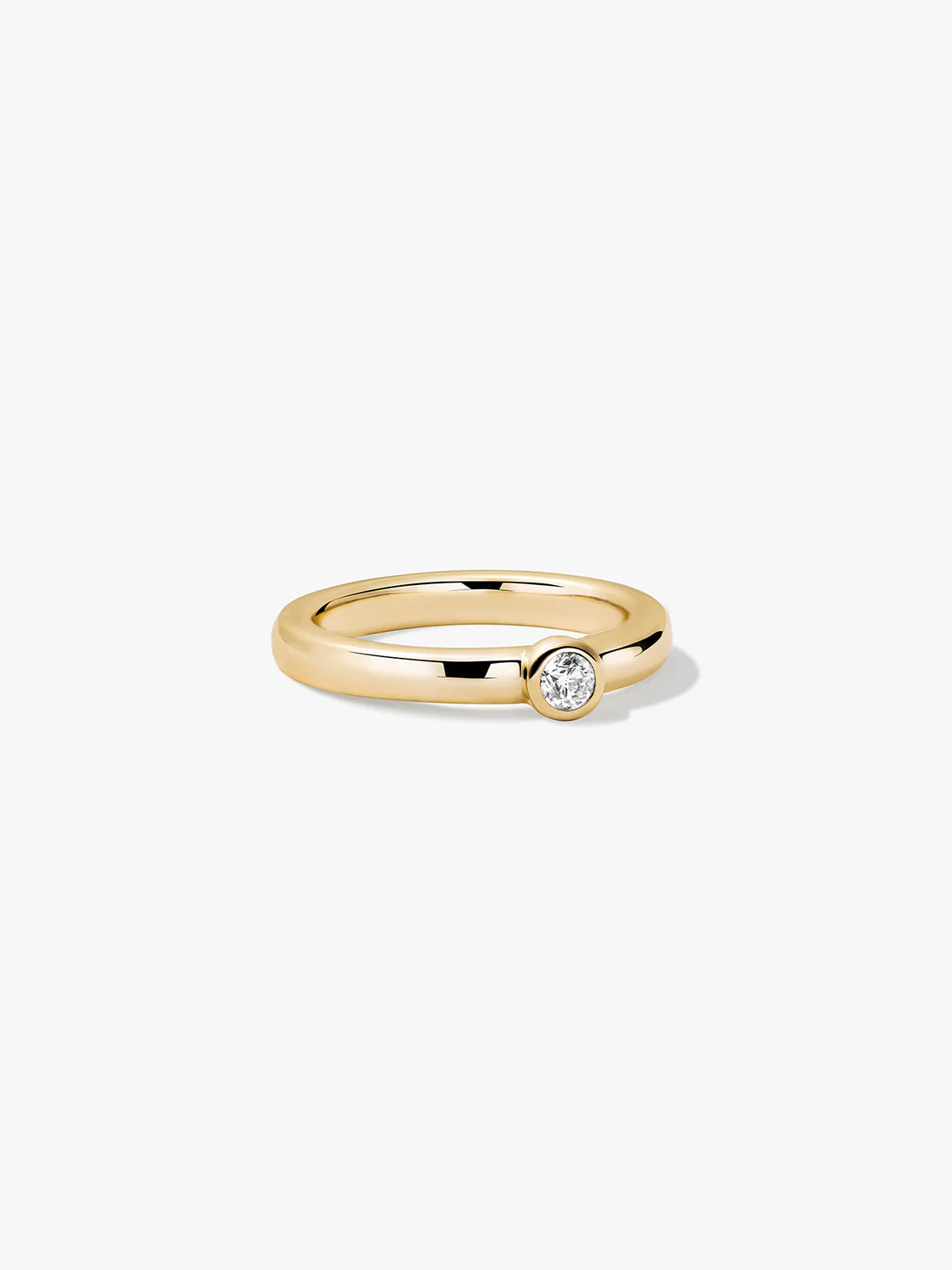 Round Sapphire Ring