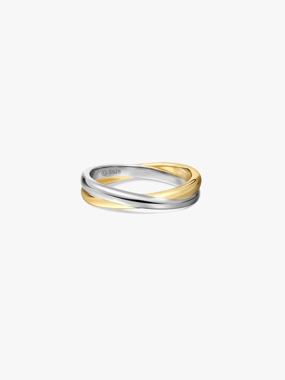 Mixed Entwine Ring