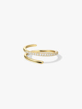 Gold/White