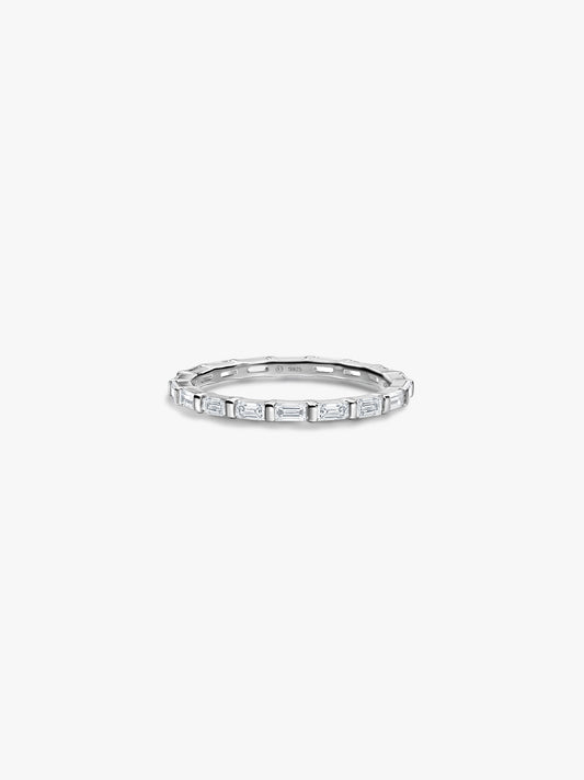 Baguette Sapphire Eternity Ring