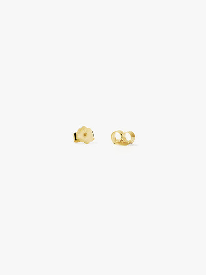 Mini Emerald Studs